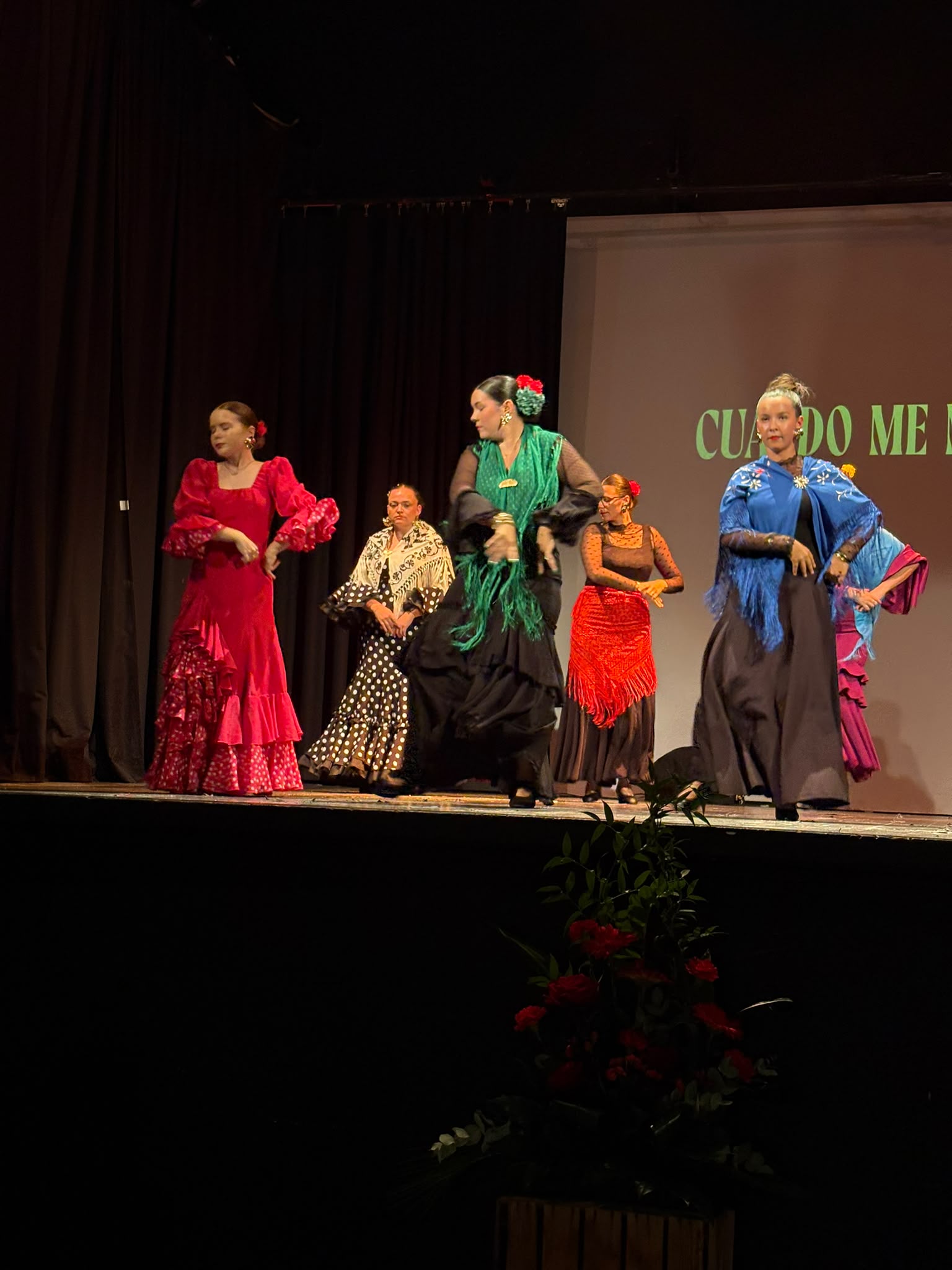 Tableau du spectacle A Contraluz